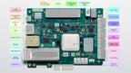 HamGeek XCKU5P Development Board + AD9361 RF Module FMCPCIE3.0 HDMI-compatible 100G Gigabit Ethernet for FPGA Development