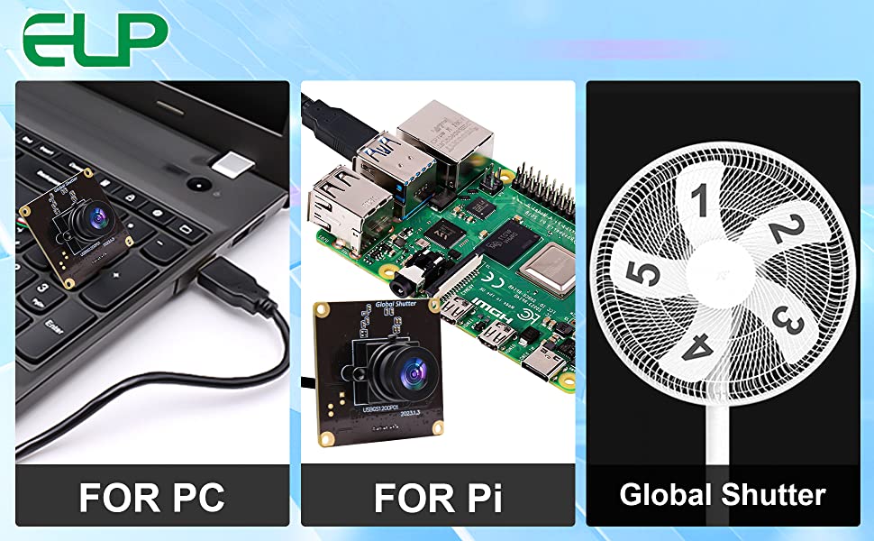 ELP 1200P 90fps Global Shutter USB Camera Module 2MP 1080P 90fps Aptina AR0234 UVC Mini USB Webcam Board for Face Recognition