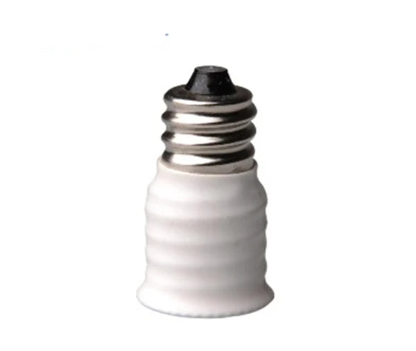 10pcs E14 EU Candelabra to E12 Chandelier Candle LED CFL Halogen Lamp Holder Bulb Base Light Socket Adapter Converter CE Rohs