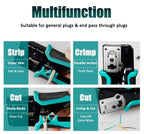 Pro'skit CP-342 End Pass Through Mini Crimper Pliers 8P8C RJ45 Perforated Crystal Head Crimp Tool 4in1 Ethernet LAN Stripper