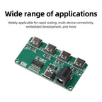USB2.0 Hub Module DC5V Type C 1 To 4 Port Splitter Board DIY Electronic Circuit Expansion Adapter