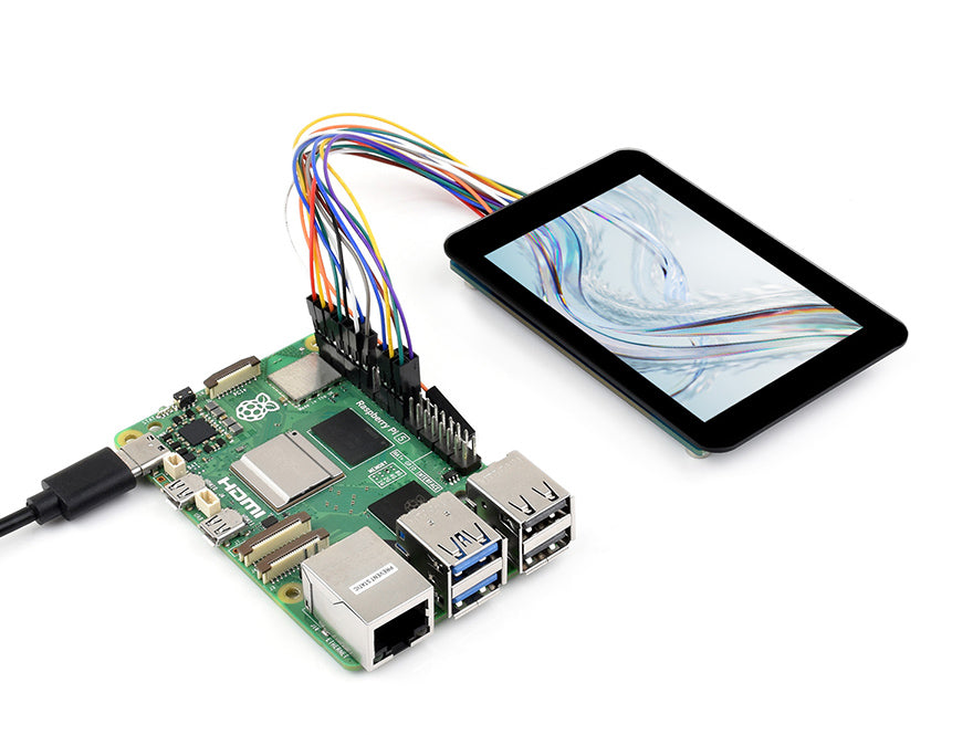 3.5inch Capacitive Touch Display Module, 320×480, Embedded with ST7796S Display Driver and FT6336U Capacitive Touch Controller