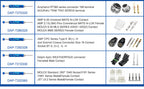 JRready Terminal Extractor Tool For HARTING/TE&AMP 4.2/6.35/2.13/CPC&Molex&Delphi Weatherpack&Amphenol RT360 Series Connectors