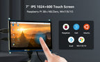 7inch RC070N IPS Raspberry Pi Monitor 7" Touch Display 1024×600 monitor with 9 OSD Languages