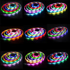 65.5ft/20m TUYA WS2811 TUYA DreamColor LED Strip Lights RGBIC Smartlife 60LEDs/M Flexible Tape Work with Alexa Google Assistant
