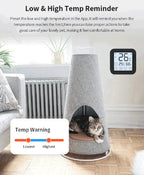 Thermometer Hygrometer With Tuya Temperature Humidity Sensor and AC Remote Backlight Support Work With Yandex Alexa SmartLife