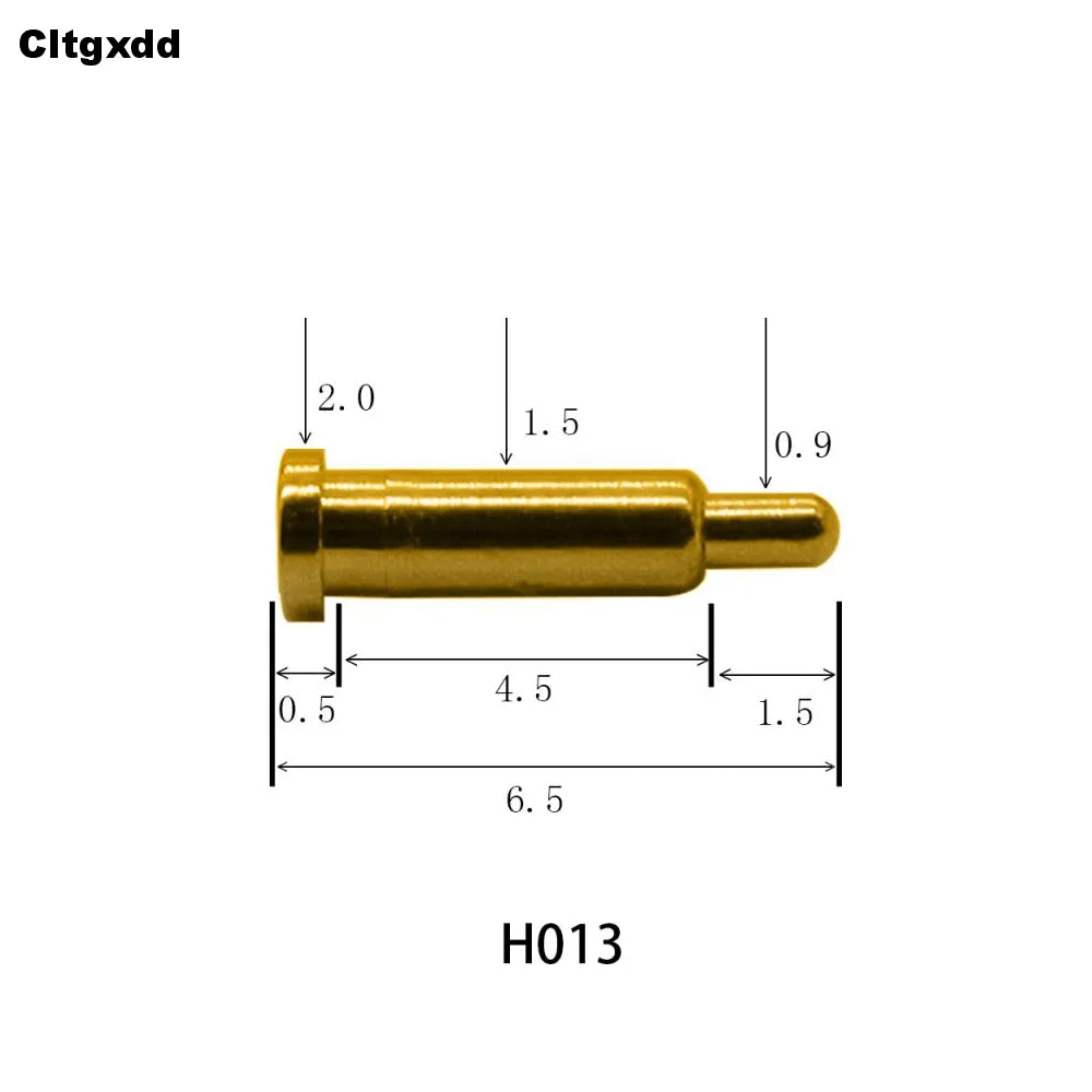5pcs Pogo Pin Connector Pogopin Battery Spring Loaded Contact SMD Needle PCB 2 3 4 5 6 7 8 9 10 12 14 MM Test Probe H021 - H040