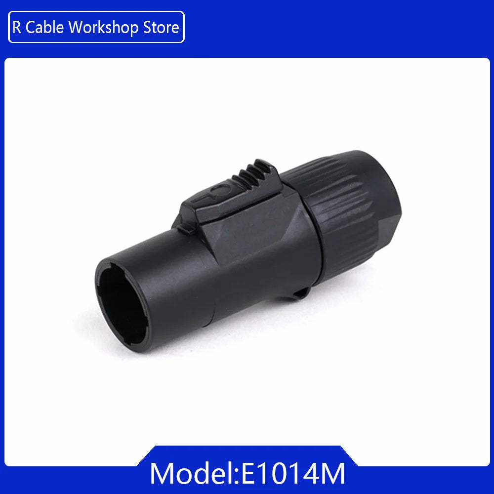 1pc 3Pins Male Powercon Power Supply Plug Industrial Audio LED Large Screen Lighting PA66 Material IP65 Grade