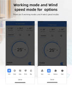 Thermometer Hygrometer With Tuya Temperature Humidity Sensor and AC Remote Backlight Support Work With Yandex Alexa SmartLife