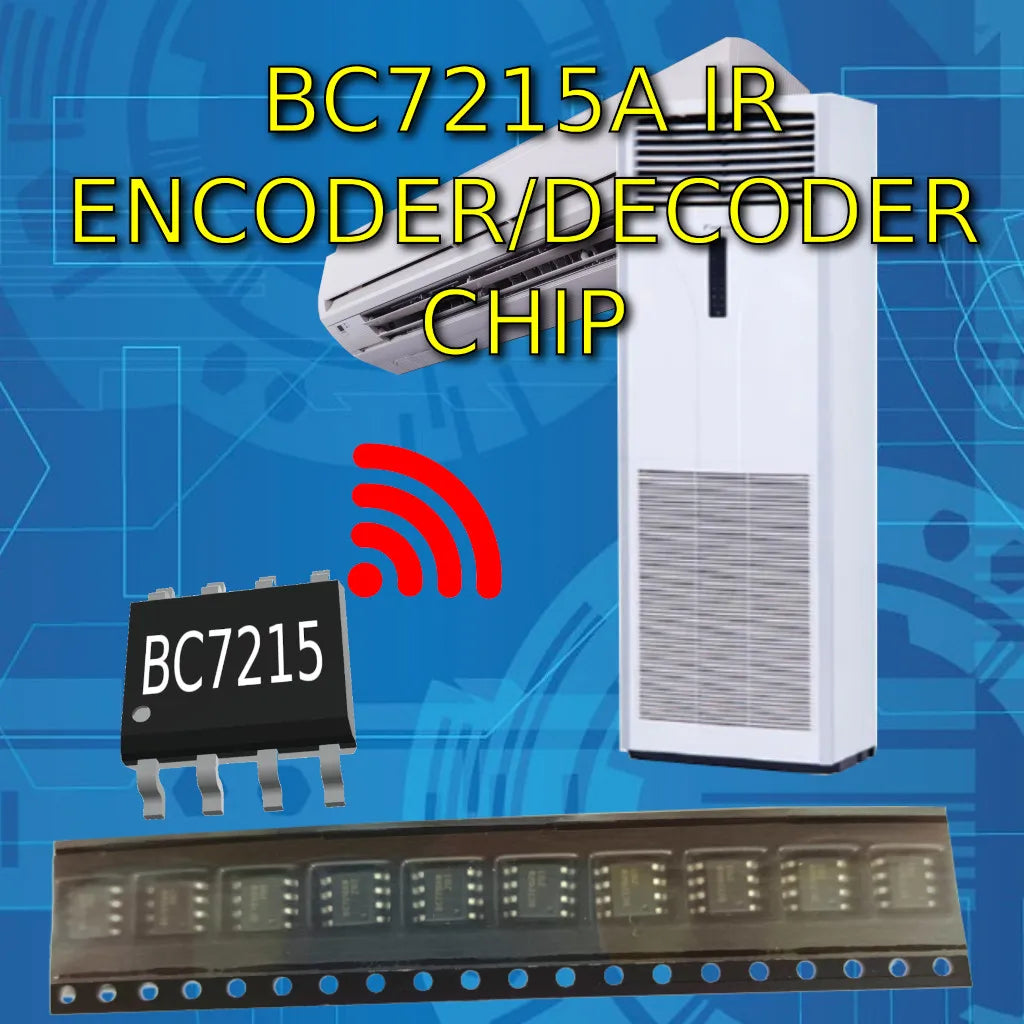 BC7215 / BC7215A Universal AC(Aircon) Control Board / IR Blaster / Decoder IR Tx/Rx Board, for ESP32, ESP8266, STM32