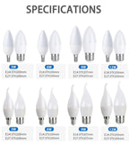 6Pcs  led Light bulb E14 E27 LED Lamp Indoor Warm Cold White Light 3W 6W 9W 12W 15W 220V LED Candle Bulb Home Decor Chandelier