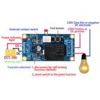 DC5-28V Latching Relay Module with Touch Bistable Switch MCU Control One Channel Relay Power Supply