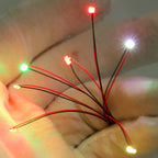 5pcs 3V Led 0805 Pre Wired SMD 7-Colors Flashing Lamp Model Toys for Ho N OO Diy Model Making/Cars Lighting/Sandtable Diorama