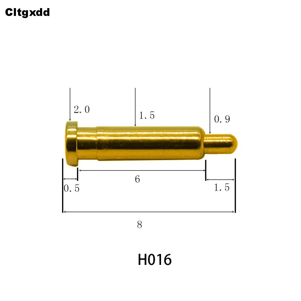 5pcs Pogo Pin Connector Pogopin Battery Spring Loaded Contact SMD Needle PCB 2 3 4 5 6 7 8 9 10 12 14 MM Test Probe H021 - H040