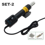 Anti-static Portable Heat Gun 750W Hot Air Gun Portable Digital Adjustable Temperature Heat Air Desoldering Gun For Phone Repair