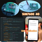 HKL-EA2 Bulk Wholesale Pricing SIM7600 4G Module RS485 DS18B20 Detection Beeping Alarm 2 NPN Input 2 Relay Output IIC Expansion