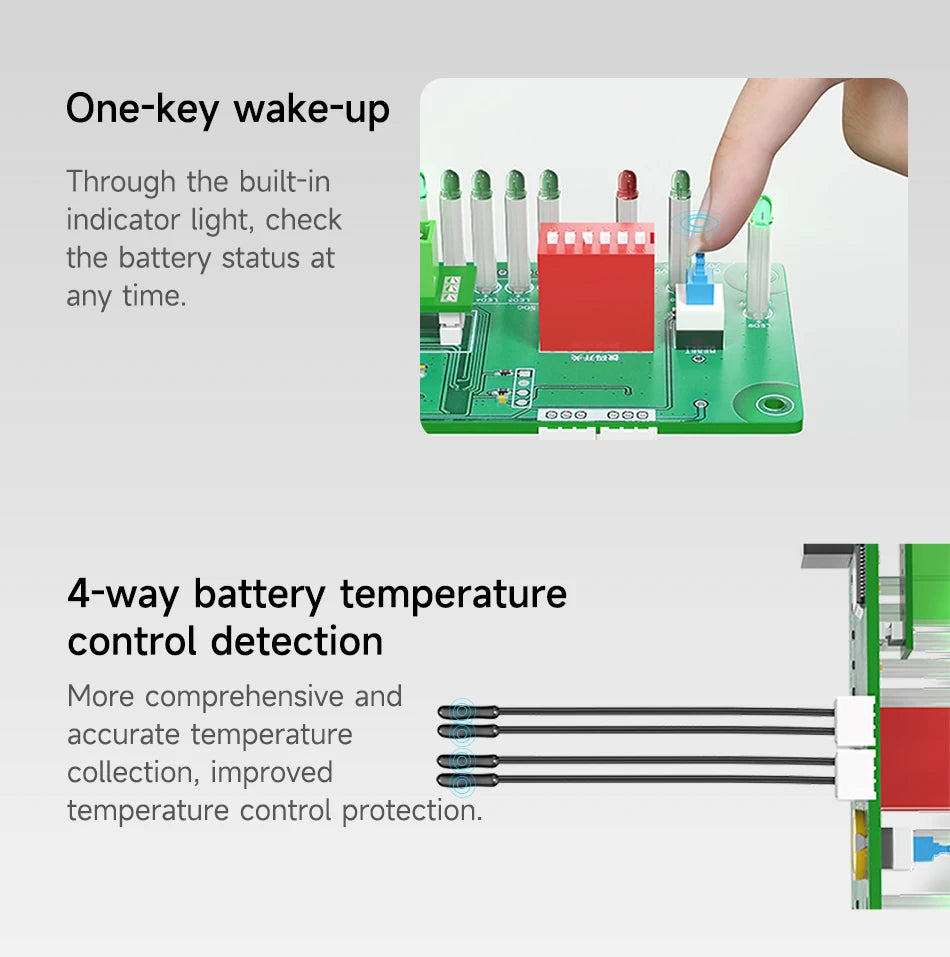 Daly BMS Smart BMS WIFI Module Battery Accessories Parts Bluetooth USB to RS485 to UART Power Dispaly Board Customized OEM
