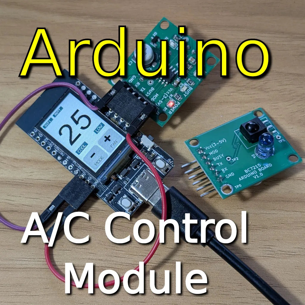 BC7215 / BC7215A Universal AC(Aircon) Control Board / IR Blaster / Decoder IR Tx/Rx Board, for ESP32, ESP8266, STM32