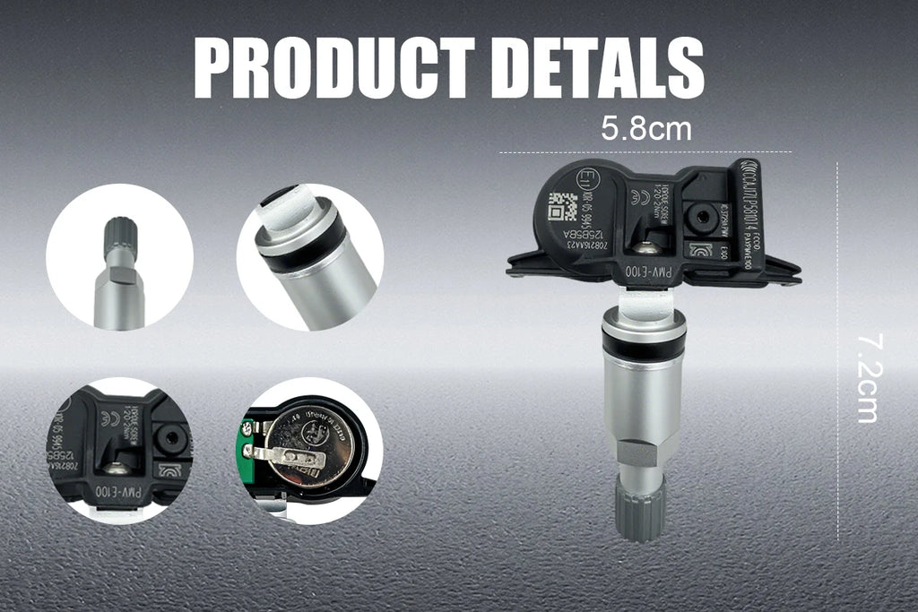 Tire Pressure Monitoring Sensor TPMS PMV-E100 For Toyota RAV4  Corolla Lexus Compatible With 42607-02090 42607-53040 42607-12020