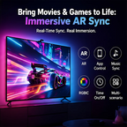TV Led Backlight RGBIC LED Strip Light With AR Color Sensor App Control RGB Ambient Light for 55 to 85 Inch Screen Backlight