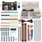 Electronic Components Electrolytic Capacitor Resistor led 830 Hole Breadboard Kit MB-102 for UNO R Component Pack Beginner Start