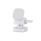 Magnetic 3 in 1 Wireless Charger For iPhone 17 16 15 14 13 12 Fast Charging Station for Apple Watch 10 9 8 7 6 5 Airpods 2 3 Pro