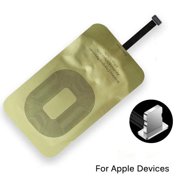 Type C Micro USB Universal Wireless Charging Receiver for Samsung Redmi Note iPhone 5S  6 7 SE Android Wireless Charger Adapter