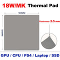 22W/mk 3.0mm Heat Conducting Thermal Pad Computer Laptop GPU VGA Card CPU Heatsink Cooling Conductive Silicone Grease Sheet