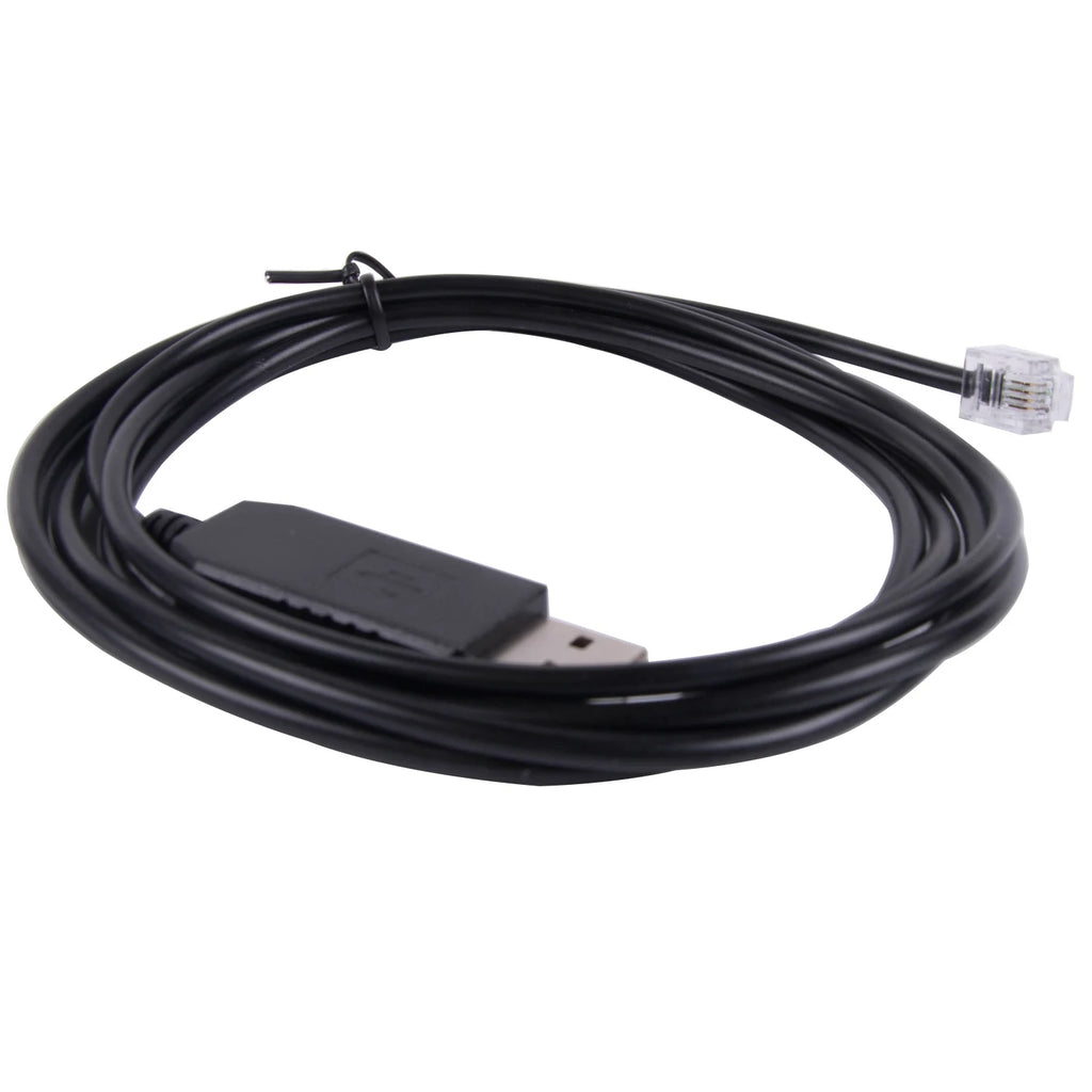 Silabs CP2102 USB to RJ11 6P4C Serial Debug Console Cable For PYLON-TECH LI-ON BATTERY US2000C US3000C US5000C