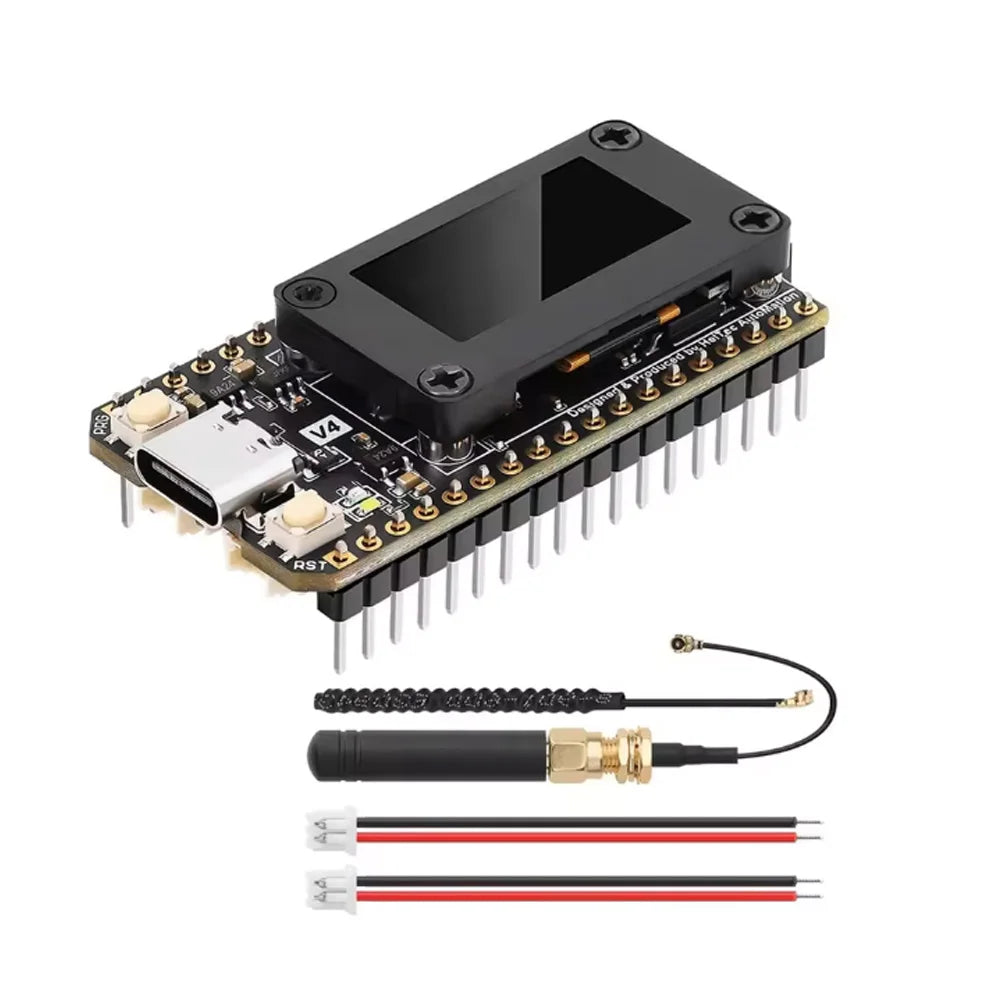 Heltec V4 OLED Solar Powered LoRa 32 Dev-Board ESP32-S3 SX1262 WiFi Bluetooth PSRAM 16MB For Arduino IoT