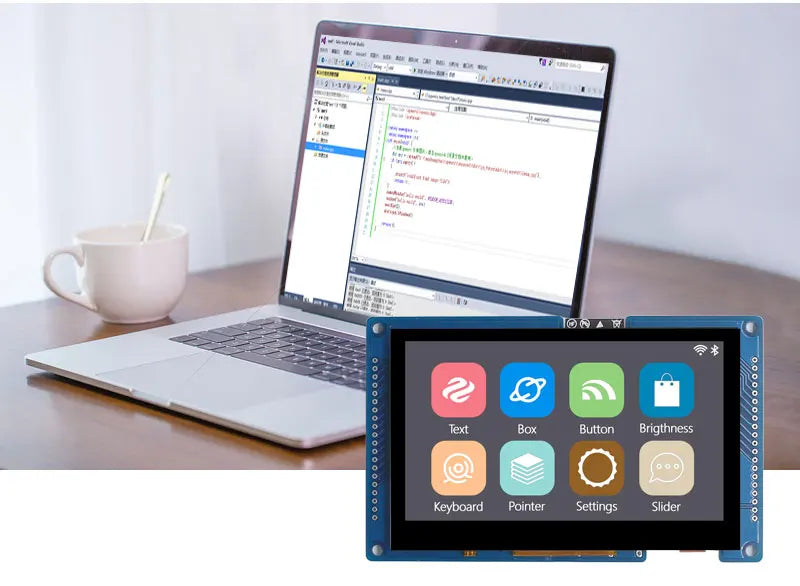 ESP32-S3 7 inch Capacitive Touch Screen Development Board IPS TFT Display Touch Screen Ar-duino LVGL WIFI BLe Uart Smart Module