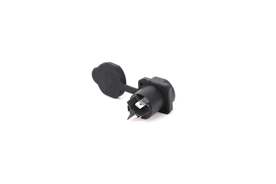 10pcs IN/OUTput 3Pin Waterproof PowerCON True Connector Female Jack,NAC3FX-W Power Female Socket IP65 PowerCon Chassis Connector