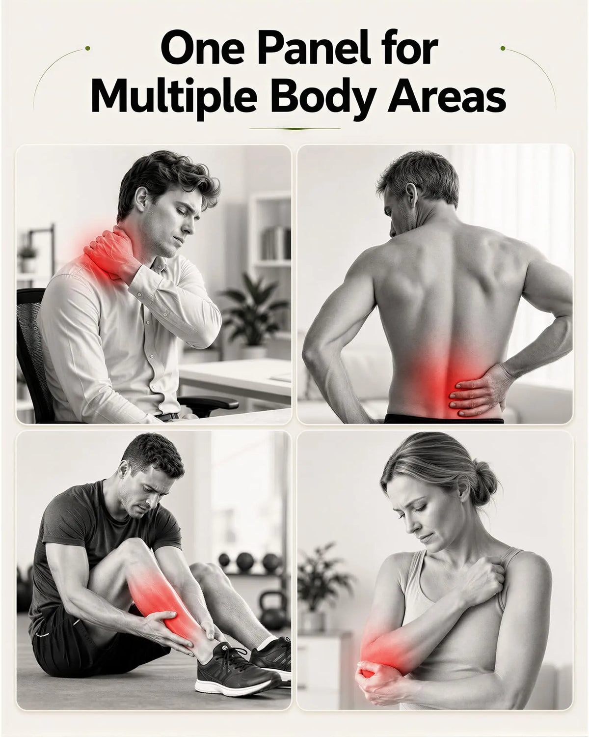 250 LED Red Light Therapy Panel 660nm 850nm Near Infrared Light 1:1 Dual Wavelength Full Body Lamp with Adjustable Stand Hands Free Home Wellness Skin Care Muscle Recovery Support for Back Neck Shoulder Legs Men Women Pets