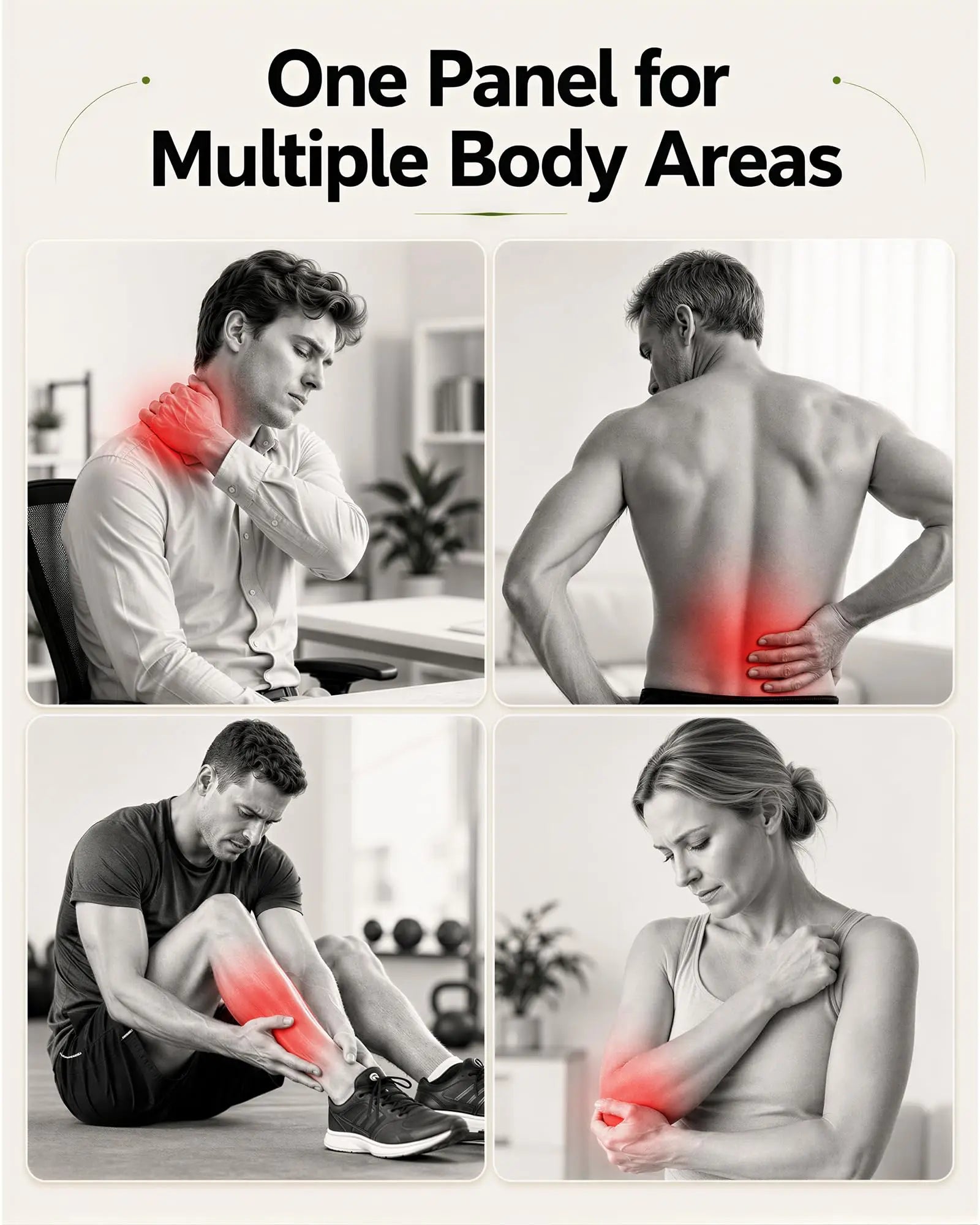250 LED Red Light Therapy Panel 660nm 850nm Near Infrared Light 1:1 Dual Wavelength Full Body Lamp with Adjustable Stand Hands Free Home Wellness Skin Care Muscle Recovery Support for Back Neck Shoulder Legs Men Women Pets