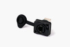 1pc D Type RJ45 Network 8P8C Female Panel Mount PCB Socket RJ45 CAT5/5E/6 Ethernet Extension Adapter Industrial RJ45 Connector