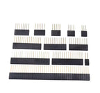10pcs 1X2/3/4/6/8/10/15 Pin 2.54MM Stackable Long Legs Femal Header For Arduino Shield Stlxy