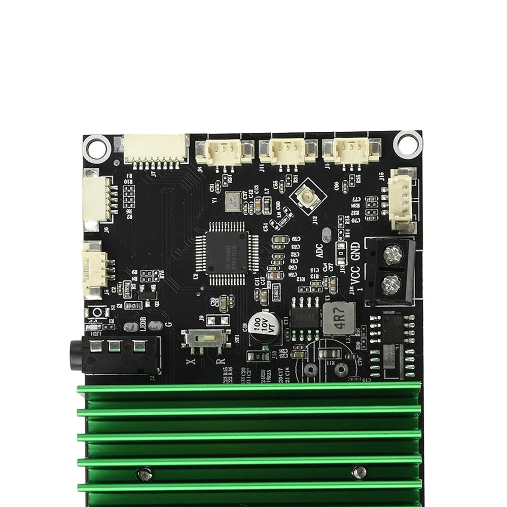 2X150W Bluetooth BT Amplifier Board Bass Enhancement EQ Adjustment Audio Amplifier Module with APP Tuning for DIY Car Audio