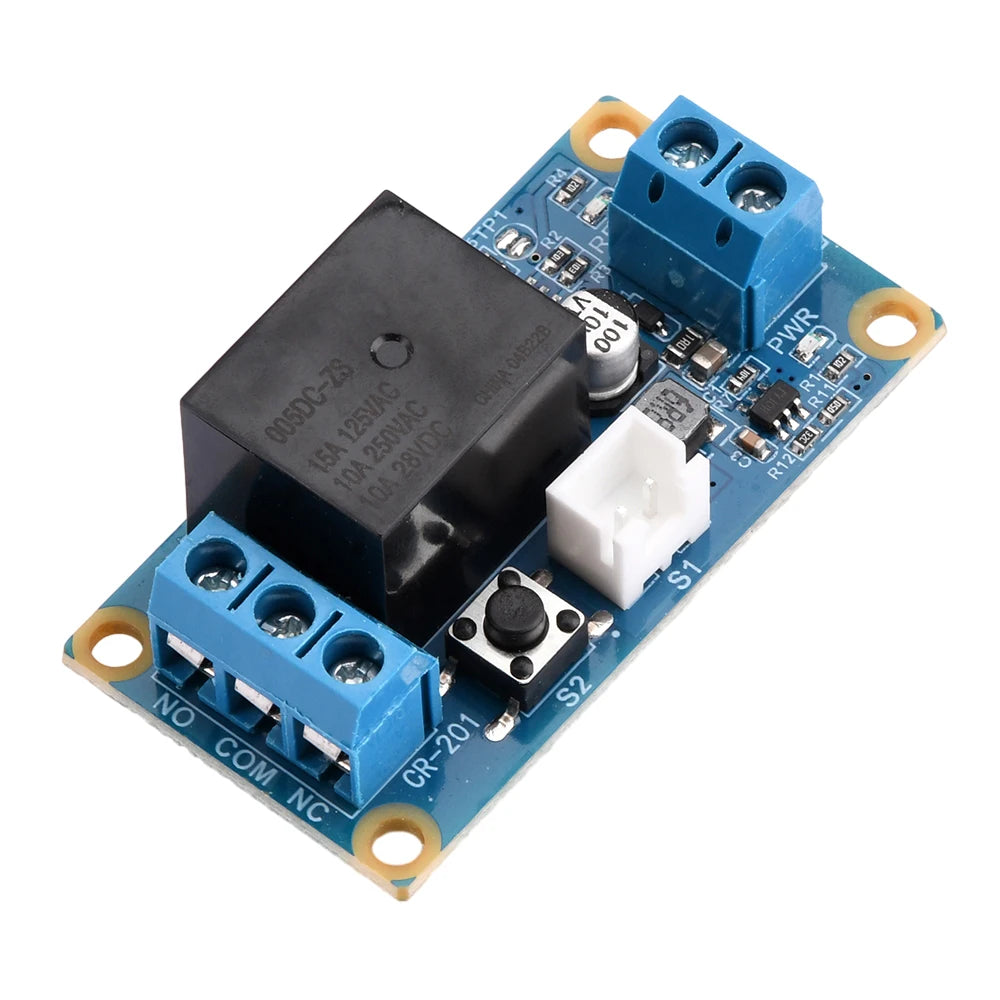 DC5-28V Latching Relay Module with Touch Bistable Switch MCU Control One Channel Relay Power Supply