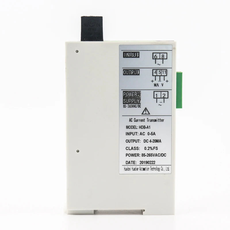 AC Current Transmitters 220VAC Power Supply 1000V AC Voltage Transducer Sensor 0-1A 5A 10A 20A AC 4-20mA Output