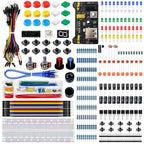 Electronics DIY Starter Learning Kit for arduino R3 board, MB-102 Dupont wire USB cable jumper wire resistor, Button switch, LED