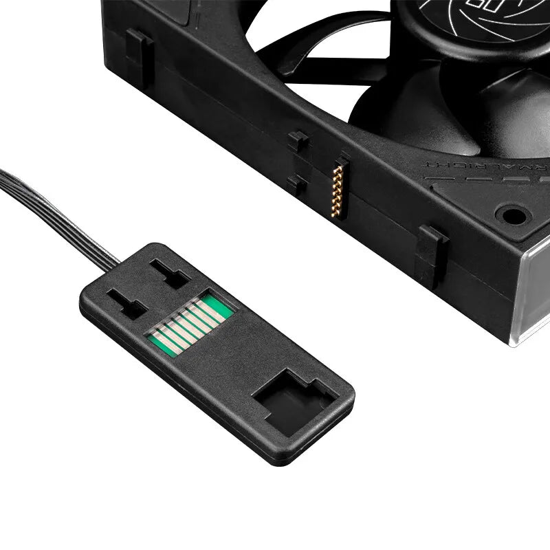 Thermalright TL-M12Q  Computer case cooling fan, wireless splicing/infinity frame/high performance fan