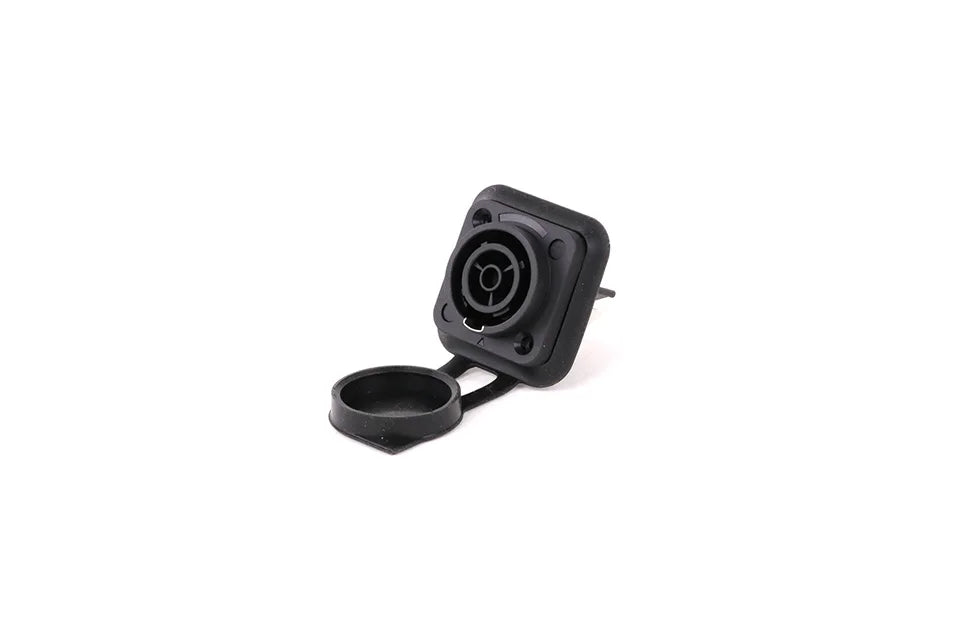 10pcs IN/OUTput 3Pin Waterproof PowerCON True Connector Female Jack,NAC3FX-W Power Female Socket IP65 PowerCon Chassis Connector