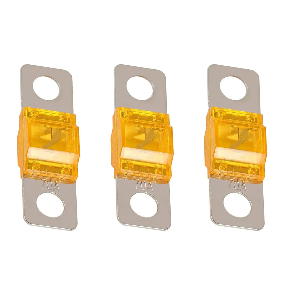 32V-125V Midi / Strip Inline Fuse Holder with Cover and 1Way Bolt-Down Studs Fuse Box Fuse 30A-200A