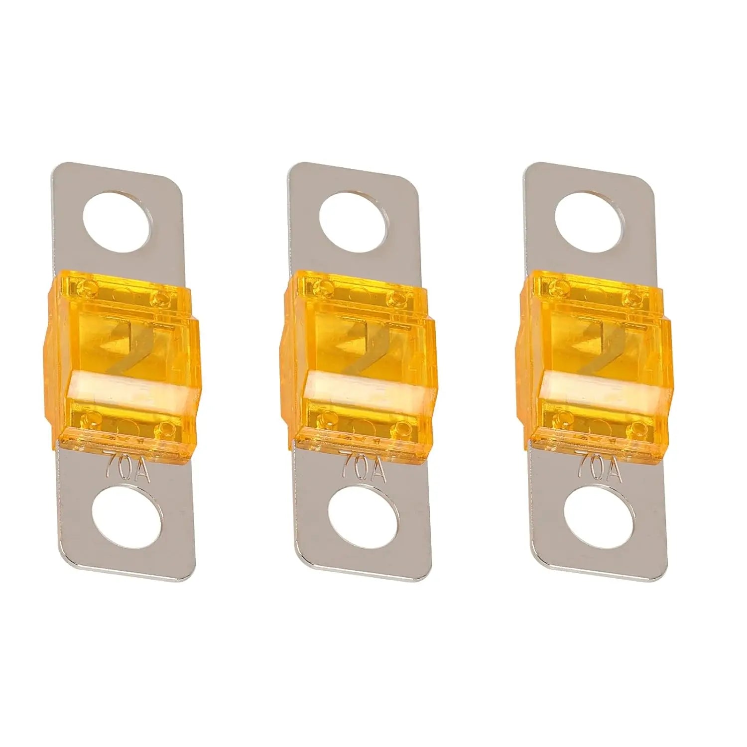 32V-125V Midi / Strip Inline Fuse Holder with Cover and 1Way Bolt-Down Studs Fuse Box Fuse 30A-200A