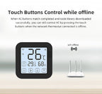 Thermometer Hygrometer With Tuya Temperature Humidity Sensor and AC Remote Backlight Support Work With Yandex Alexa SmartLife
