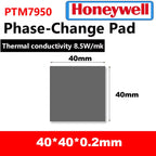 100% Honeywell- PTM7950 0.25mm Thermal Pad 8.5 W/mk Phase Change Silicone Pad Laptop CPU GPU Thermal Conductive Paste Grease