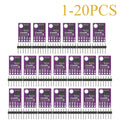1-20PCS LM75 Temperature Sensor Module High Speed I2C IIC Interface High Precision Development Board For Arduino LM75A