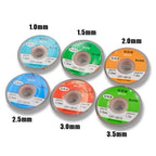 STONEGO 1.5mm 2mm 2.5mm 3mm 3.5mm Width 1.5M Length Desoldering Braid Welding Solder Remover Wick Wire Lead Cord Flux Repair