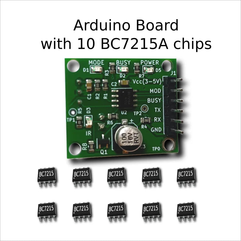 BC7215 / BC7215A Universal AC(Aircon) Control Board / IR Blaster / Decoder IR Tx/Rx Board, for ESP32, ESP8266, STM32