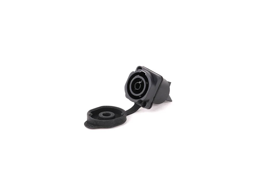 10pcs IN/OUTput 3Pin Waterproof PowerCON True Connector Female Jack,NAC3FX-W Power Female Socket IP65 PowerCon Chassis Connector